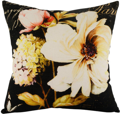 49% OFF on Rajrang Floral Cushions Cover(40 cm*40 cm, Black) 49% OFF on Rajrang Floral Cushions Cover(40 cm*40 cm, Black)