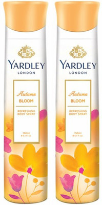 

Yardley London Two Autumn Bloom Deodorant Combo for Women Body Spray - For Women(300 ml, Pack of 2)