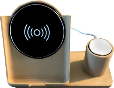 

3idea iPhone X and Watch Charger Dock(Off-White)
