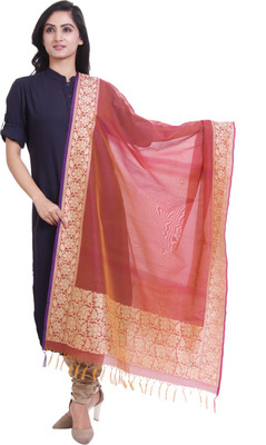 Kataan Bazaar Art Silk Woven Women Dupatta
