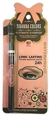 

Sivanna Colors Automatic Waterproof Eyebrow Pencil 24h Long lasting(B3)