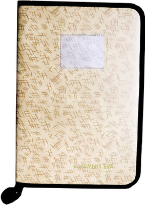 

SAIM Faux Leather A4(Set Of 1, Creme)