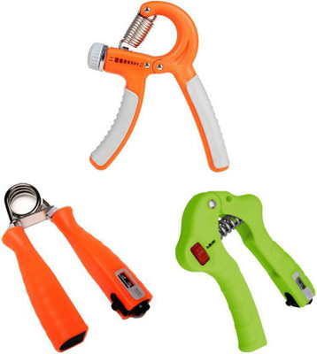 

HOMMER Triple combo Hand Grip/Fitness Grip(Multicolor)
