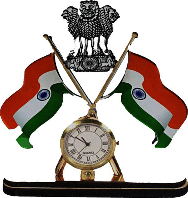 

Capeshoppers India Triangle Car Dashboard Flag Flag(Plastic)