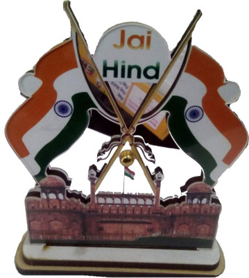 

Capeshoppers India Triangle Car Dashboard Flag Flag(Plastic)