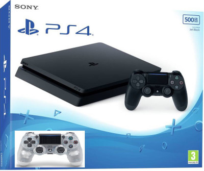 

Sony PlayStation 4 (PS4) Slim 500 GB 500 GB with extra Controller(Jet Black)