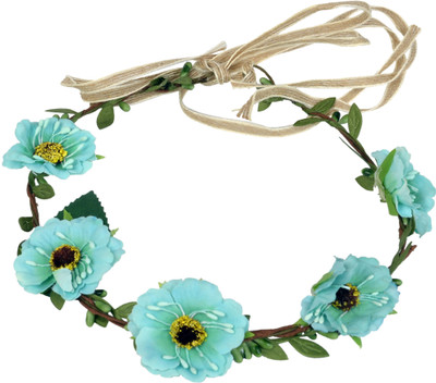 

Sagunya Floral Head Band(Blue)
