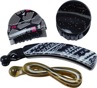 

Saamarth Impex Hair Butterfly Clip for Girls and Women Set of 4 Hair Clip(Multicolor)