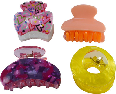 

Saamarth Impex Hair Butterfly Clip for Girls and Women Set of 4 Hair Claw(Multicolor)