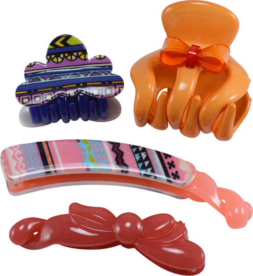 

Saamarth Impex Hair Butterfly Clip for Girls and Women Set of 4 Hair Claw(Multicolor)