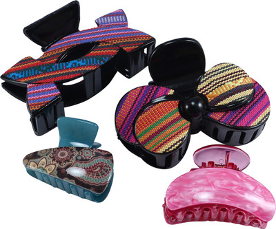 

Saamarth Impex Hair Butterfly Clip for Girls and Women Set of 4 Hair Claw(Multicolor)