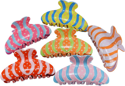 

Saamarth Impex Premium Quality Hair Claw Clip / Butterfly Clutcher For Women Latest Designs Jaw Clips,Daily Wear Hair Accessories-6 Piece Hair Claw(Multicolor)