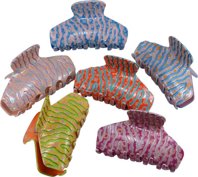 

Saamarth Impex Premium Quality Hair Claw Clip / Butterfly Clutcher For Women Latest Designs Jaw Clips,Daily Wear Hair Accessories-6 Piece Hair Claw(Multicolor)