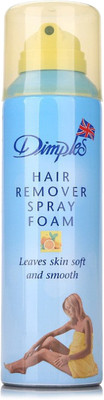 

Dimples Hair Remover Spray Foam, Lemon - 200ml Cream(200 ml)