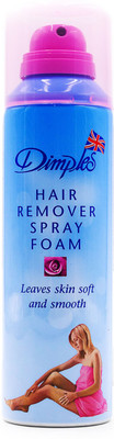 

Dimples Hair Remover Spray Foam, Rose - 200ml Cream(200 ml)