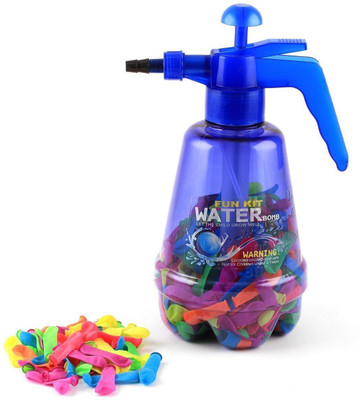 Indigo Creatives Pichkari, Color, Balloon Holi Combo