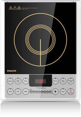 

Philips hd4929/01 Induction Cooktop(Silver, Jog Dial)