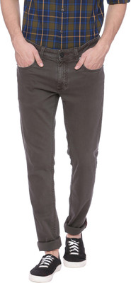 BASICS Skinny Men Brown Jeans