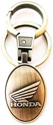 

eShop24x7 Oval Key Chain Key Ring for HONDA Bikes Key Chain