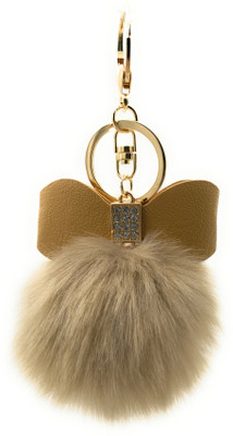 

Savii Pompom Brown-40KH Key Chain