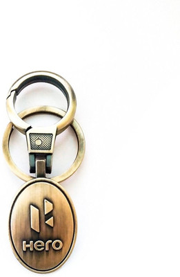 

eShop24x7 Oval Key Chain Key Ring for HERO Bikes Key Chain