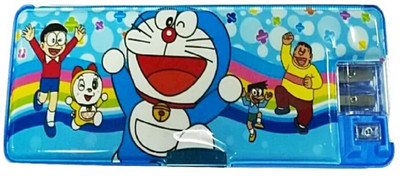 

Reyansh Collection Doraemon Doraemon Art Plastic Pencil Box(Set of 1, Blue)