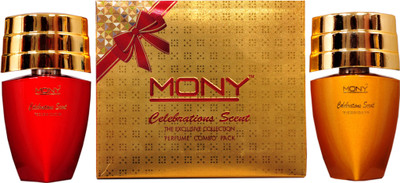 

Mony Celebration Scent Gift Set (2Pcs Of 60ml) Unisex Perfume - 120 ml(For Men & Women)