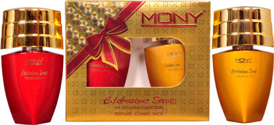 

Mony Wedding Special Celebration Scent Gift Set (2Pcs Of 60ml) Unisex Perfume - 120 ml (For Men & Women) Eau de Parfum - 120 ml(For Men & Women)
