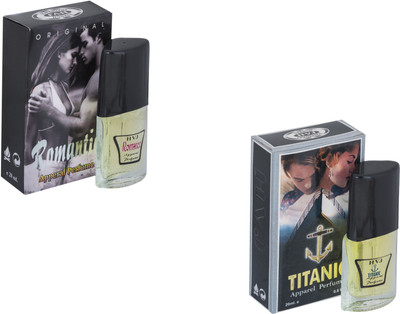 

HVJ Combo Romantic-Titanic-40ml Eau de Toilette - 40 ml(For Women)