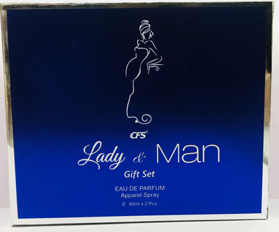 

LADY&MAN CFS GIFT SET Eau de Parfum - 80 ml(For Men & Women)