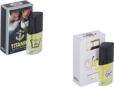 

HVJ Combo Titanic-Silent love-40ml Eau de Toilette - 40 ml(For Women)