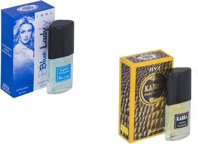 

HVJ Combo Blue Lady-Kabra Yellow-40ml Eau de Toilette - 40 ml(For Women)