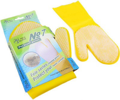 

ROYAL PET Dog/Cat Bath Brush No7 | Easy to Use ,Relieve Weariness | 100% pure latex glove | Protect hands ,anti-allergic | Reduce the cost-to-use | Basic Comb for Dog, Cat