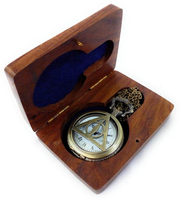 

Kartique | TRIANGLE | Push Button Antique Style | Sheesham Box | Antique Finish Alloy | Long Pocket Watch Chain