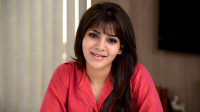 

Celebrity Samantha Ruth Prabhu Actresses India Brunette Indian Actress Bollywood Woman HD Wall Poster Paper Print(18 inch X 12 inch, Rolled)