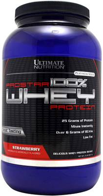 Ultimate Nutrition Whey Protein(1 kg, strawberry)