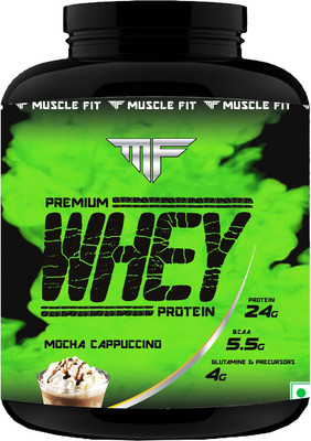 

Muscle Fit Mocha Cappuccino Flavour Whey Protein(2 kg, Mocha Cappuccino)