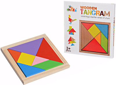 

Awals Tangram Wooden Puzzle Educational Toy For Kids(7 Pieces)