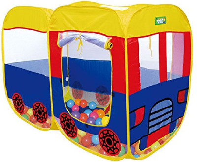 

Pacific Toys Children's School Bus Play Tent Lightweight Design Colorful