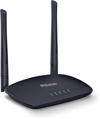

iball 2-Port Wireless-N Broadband Router (iB-WRB302N) Router(Black)