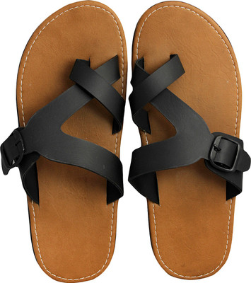 

Leavess Men Black Sandals