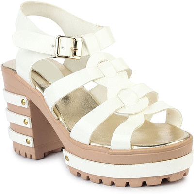 

SHOFIEE Women WHITE Heels