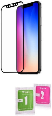 CASEJUNCTION Tempered Glass Guard for Apple iPhone X(Pack of 1)