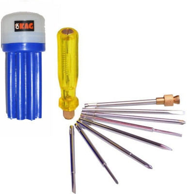 

KAG 706 Combination Screwdriver Set(Pack of 9), Mulitcolor