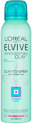 

L'Oreal ris to-Spray Dry Shampoo, Oily Roots - 150ml(150 ml)