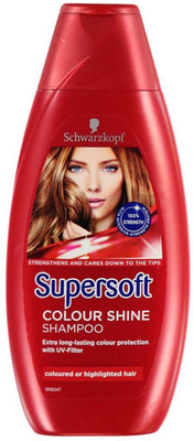 

Schwarzkopf Supersoft Colour Shine Red Berries Shampoo, Highlighted Hair - 400ml(400 ml)
