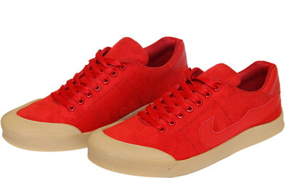 

Krafter Canvas Shoes For Men(Red