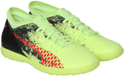 

Puma FUTURE 18.4 TT Football Shoes For Men(Yellow, Fizzy yellow-red blast- black