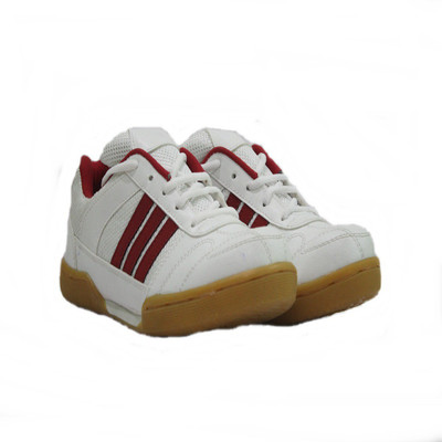 

vista 00 Badminton Shoes For Men(Off White, Red