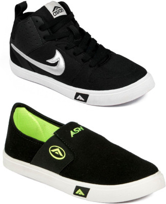 

Asian Men Casual & Running Shoes Combo Pack of 2 Sneakers For Men(Multicolor